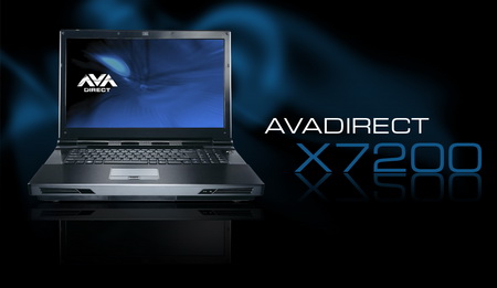 Ноутбук AVADirect Clevo X7200
