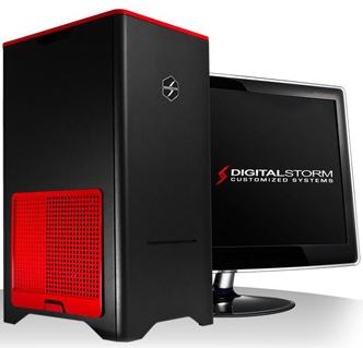 Digital Storm Enix - игровая система с вертикальным воздушным охлаждением