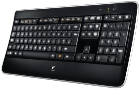 Беспроводная клавиатура с подсветкой клавиш Logitech Wireless Illuminated Keyboard K800 Беспроводная клавиатура с подсветкой клавиш Logitech Wireless Illuminated Keyboard K800