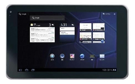 планшет LG optimus Pad LTE
