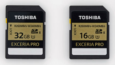 карты памяти Toshiba Exceria