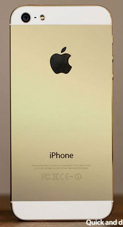 эскиз смартфона Apple iPhone 5S