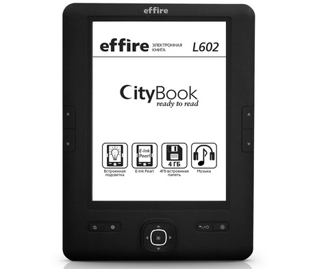 Электронная книга Effire CityBook L602