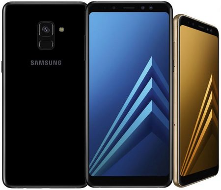 Смартфоны Samsung Galaxy A8 (2018) и A8+ (2018)