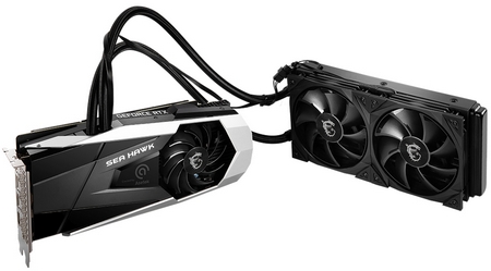 Видеокарта MSI GeForce RTX 3080 Sea Hawk X 10G LHR