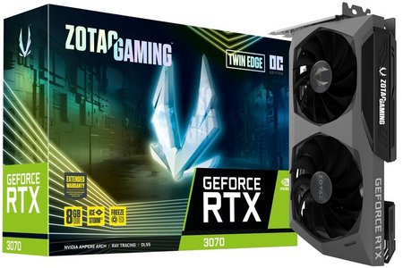 Видеокарта Zotac Gaming GeForce RTX 3070 Twin Edge OC LHR