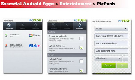 Приложение Android PicPush