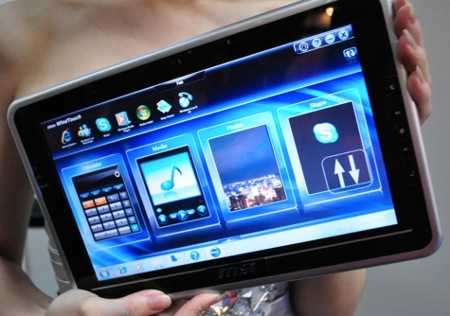 планшетный компьютер MSI Wind Pad 100 планшетный компьютер MSI Wind Pad 100