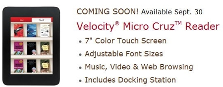 Velocity Micro Cruz Reader