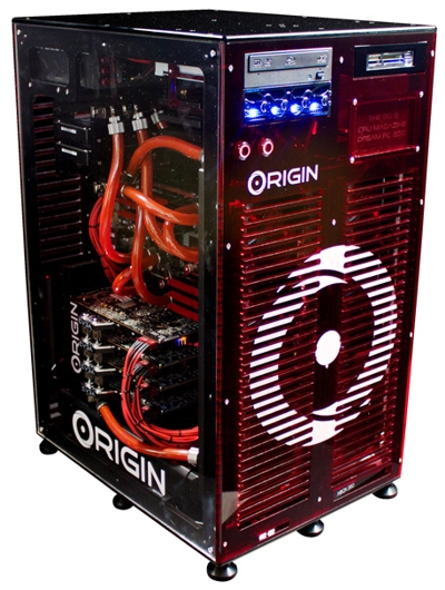Компьютер с игровой консолью The Big O от Origin PC 