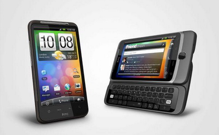 Телефоны HTC Desire и HD Desire Z