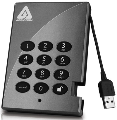 накопитель Aegis Padlock от Apricorn