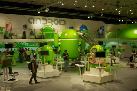 стенд Google на MWC 2012