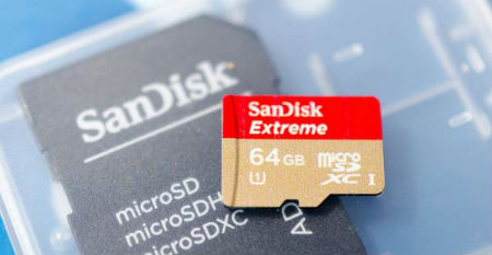 карта памяти SanDisk microSDHC