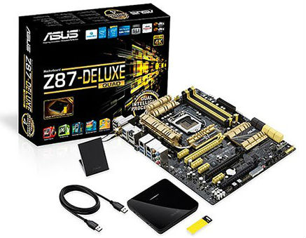 материнская плата ASUS Z87-Deluxe/Quad ATX