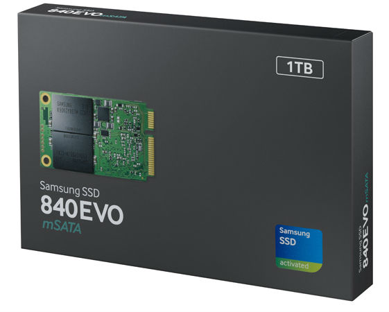 mSATA-накопитель Samsung Electronics 840 Evo mSATA-накопитель Samsung Electronics 840 Evo