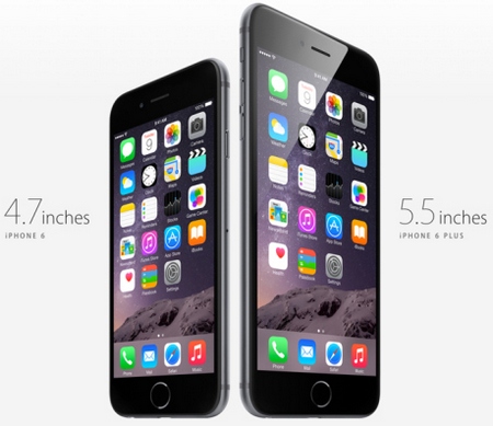 Смартфоны Apple iPhone 6 и iPhone 6 Plus