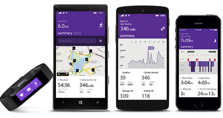 Фитнес-трекер Microsoft Band