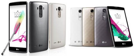 Смартфоны LG G4 Stylus и G4c