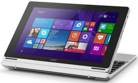 Гибридный планшетный компьютер Acer Aspire Switch 10V Гибридный планшетный компьютер Acer Aspire Switch 10V