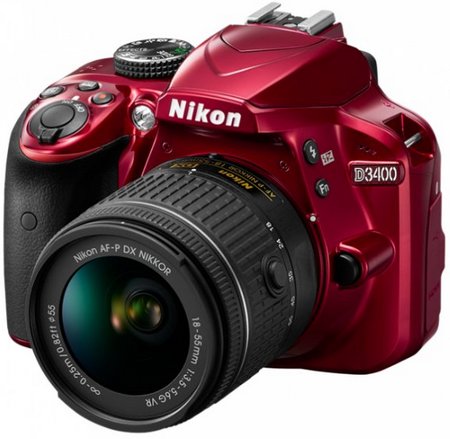Зеркальный фотоаппарат Nikon D3400 Зеркальный фотоаппарат Nikon D3400
