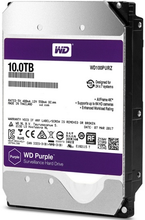HDD WD Purple 10 TB