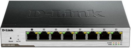 Коммутатор D-Link DGS-1100-08PD Коммутатор D-Link DGS-1100-08PD