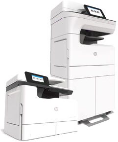 Цветное МФУ HP Managed MFP P77740