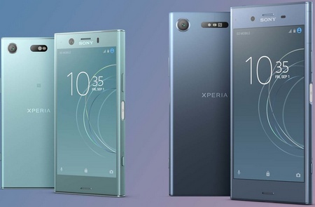 Смартфоны Sony Xperia XZ1 и Xperia XZ1 Compact