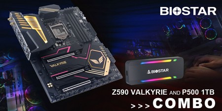 Комплект Biostar Z590 Valkyrie P500