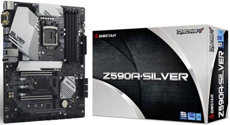 Материнская плата Biostar Z590A-Silver