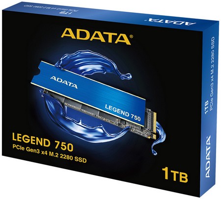 Твердотельный накопитель Adata Legend 750 Твердотельный накопитель Adata Legend 750