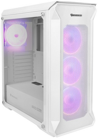 Корпус Genesis Irid 505 White ARGB