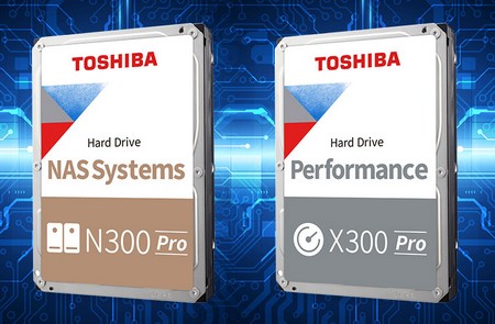 Жесткие диски Toshiba N300 Pro и Х300 Pro