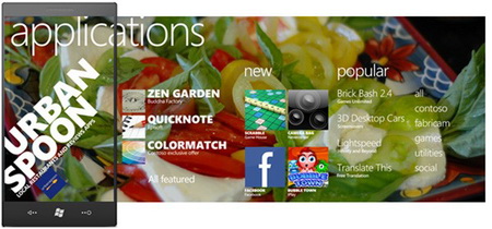 Скриншот Windows Phone 7 Marketplace Скриншот Windows Phone 7 Marketplace