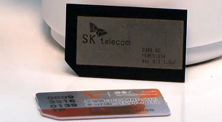 Концепт SIM-карты SK Telecom