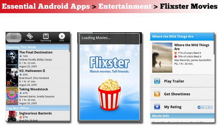 Приложение Android Flixster Movies