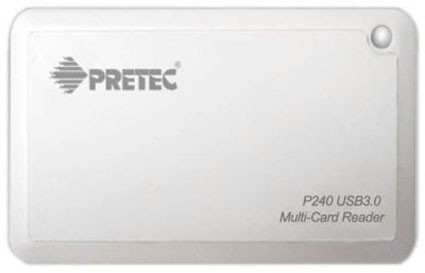 Мультиформатный кардридер Pretec P240 USB 3.0