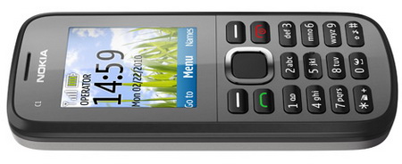 Сотовый телефон Nokia C1-02 Сотовый телефон Nokia C1-02