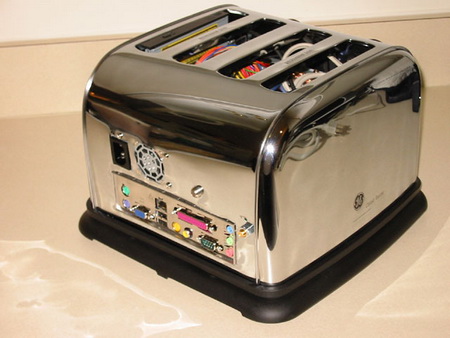 Toaster PC - компьютер в корпусе тостера